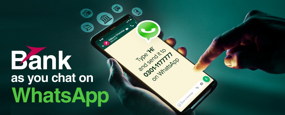 Whatsapp Banking tab banner 